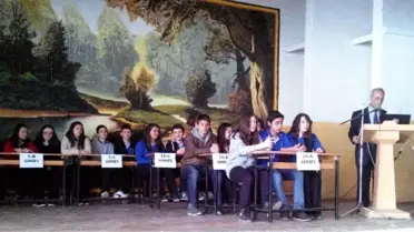 Gediz Fen Lisesi 'İstiklal Marşımız ve Mehmet Akif Ersoy' Bilgi Yarışması Düzenledi