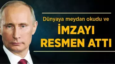 Kırım Resmen Rusya'ya Bağlandı
