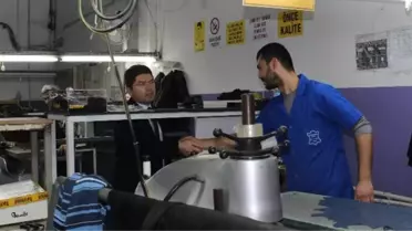 Milletvekili Tunç Fabrika Ziyaretin'de Konuştu