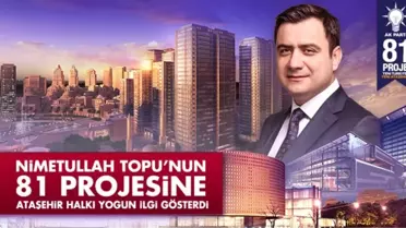 Ataşehir İçin 81 Proje Büyük İlgi Gördü