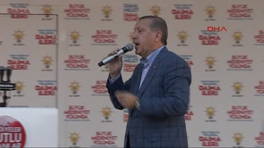 Başbakan Erdoğan Kılıçdaroğlu Ankara'da Bozkurt İşareti Yapıyor Yeni Partin Hayırlı Olsun