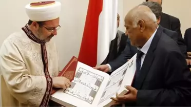 Diyanet İşleri Başkanı Görmez, Başbakan Salem Basindeva ile Biraraya Geldi