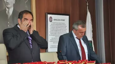 Kapanan Belde Belediyesinde Hüzünlü Veda
