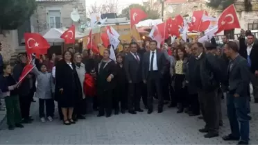 Foça'da AK Partili Aday Keleş'e Dağ Gibi Destek