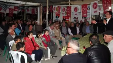 MHP Adayı Özen, Kundu Halkı ile Bir Araya Geldi