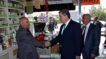 BBP Genel Başkanı Destici Keçiören Esnafını Ziyaret Etti