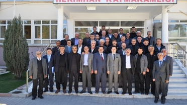 Hekimhan Köylere Hizmet Götürme Birliği Toplandı