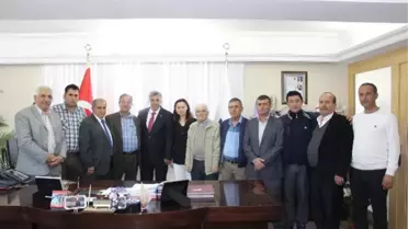 Başkan İnce'nin İlk Ziyaretçisi Muhtarlar
