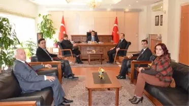 Kanser Araştırma Derneğinden Vali Düzgün'e Ziyaret