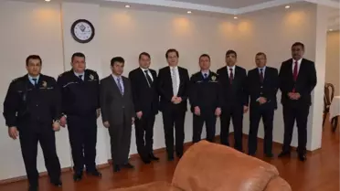 Osmaniye Emniyet Müdürü Ceren, Ayhan'a Veda Yemeği Verdi
