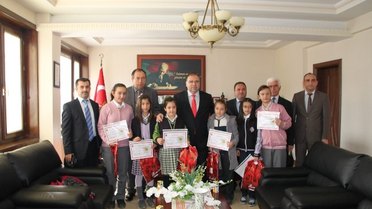 Tosya'da Resim Yarışması Düzenlendi