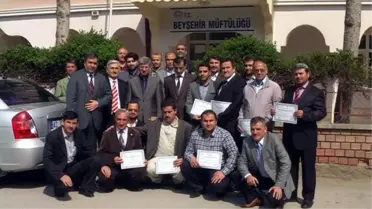 Beyşehir'de Kur'an-I Kerimi Güzel Okuma Kursu Tamamlandı