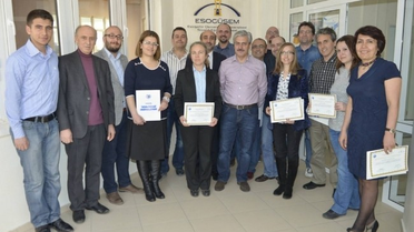 Esogüsem'de Eğitilen Eğiticiler Sertifikalarını Aldılar