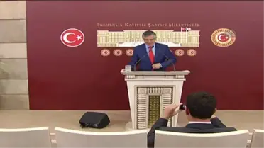 MHP'li Yeniçeri, basın toplantısı düzenledi -