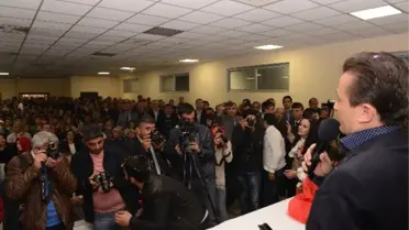 Tuzla Belediye Başkanı Yazıcı'ya Davulu Zurnalı Karşılama