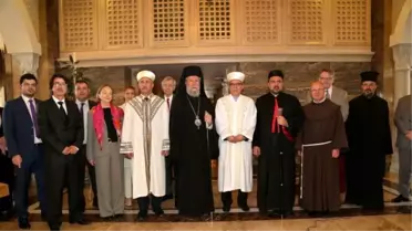 KKTC Din İşleri Başkanı Talip, Kıbrıs'taki Dini Liderlere Yemek Verdi