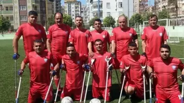 Şahinbey Ampute Takımı Adana'dan 3 Puanla Döndü