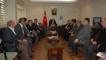 Biga Şoförler Esnaf Odası'nda Yeni Başkana Ziyaret