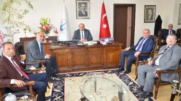 Etso'dan Belediye Başkanlarına Tebrik Ziyareti