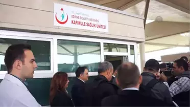 Kapıkule Sınır Kapısı'nda sağlık ünitesi açıldı -