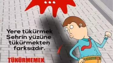 Malatyalılar Artık Yere Tükürmüyor' Çalışması