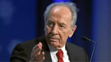 İsrail Cumhurbaşkanı Peres Çin'de