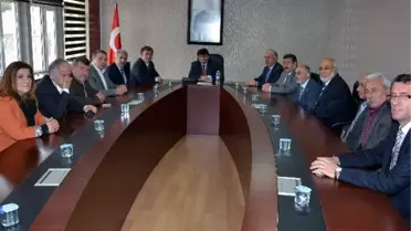 Yeni Seçilen Başkanlar Vali Mayda'yı Ziyaret Etti