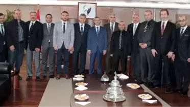 Müsiad Gaziantep Yönetimi Şahinbey Belediye Başkanı Tahmazoğlu'nu Ziyaret Etti