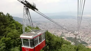 Bursa'da Teleferik Mayıs Ayında Seferlerine Başlayacak