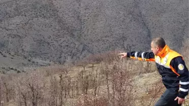Uçurumdan Düşen Kadını Askeri Helikopter Kurtardı