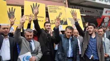 AGD'den Gümüşhane'de Mısır Protestosu