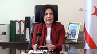 KKTC Cumhuriyet Meclisi Başkanı Siber, AB Bakanı ve Başmüzakereci Çavuşoğlu'nu Kabul Etti