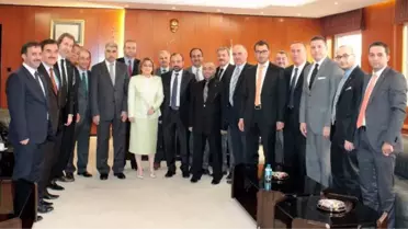 Müsiad Gaziantep Yönetimi Büyükşehir Belediye Başkanı Şahin'i Ziyaret Etti