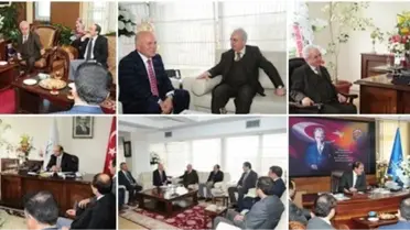 ETÜ Rektörü Yaylalı'dan Belediye Başkanlarına Ziyaret