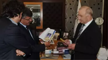 Kardeş Şehir Melle'den Başkan Akdoğan'a Ziyaret