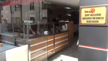 Restoranda Şehit Ailelerine Ücretsiz Hizmet
