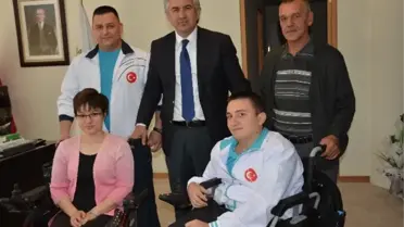 Akhisarlı Engelli Dünya Dördüncüsü Oldu