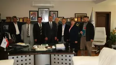 Başkan Dişli'ye Ziyaretçi Akını
