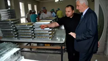 Şutso Başkanı Ertekin, Genç Girişimci Şemsettin Toprak'ı Ziyaret Etti