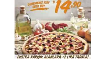 Little Caesars'dan Pizza Severlere Çift Müjde