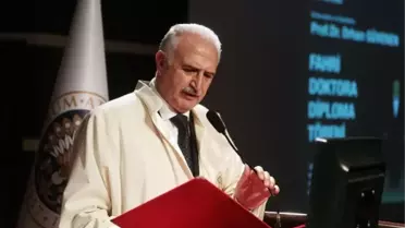 Atatürk Üniversitesi Senatosu'ndan Prof. Dr. Orhan Güvenen'e Fahri Doktora