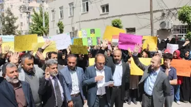 Bismil'de Mısır Protestosu