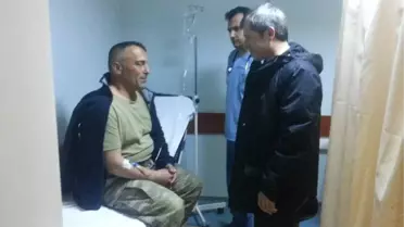 Çanakkale Valisi Çınar Yaralı Askerleri Ziyaret Etti