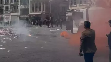 'E-Bilet'e Hayır' Protestosuna Polis Müdahalesi