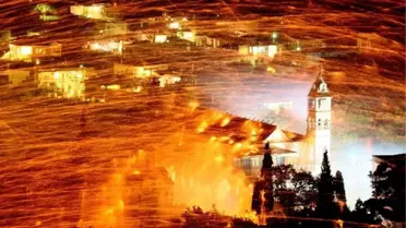 Sakız Adası Roket Savaşları ile Şenlendi