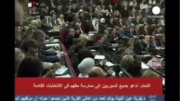 Suriye'de Devlet Başkanlığı Seçim Tarihi Belli Oldu