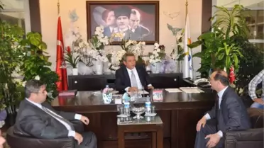 MHP İlçe Yönetiminden, Başkan Kayalı'ya Ziyaret