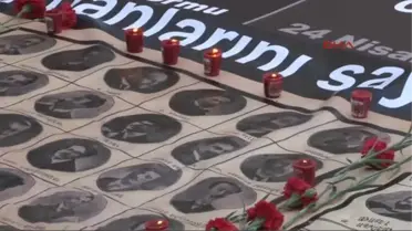 1915 Olaylarında Hayatını Kaybedenler İçin Taksim'de Anma