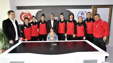 Judo Ümit Milli Takımı'ndan Yazıcı'ya Ziyaret