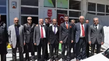 Kaymakam ve Başkandan Esob'a Ziyaret